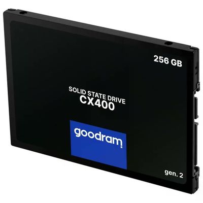 Goodram SSDPR-CX400-256-G2 CX400 SSD Interno 256 GB SATA III 2.5'' 3D TLC NAND colore Nero