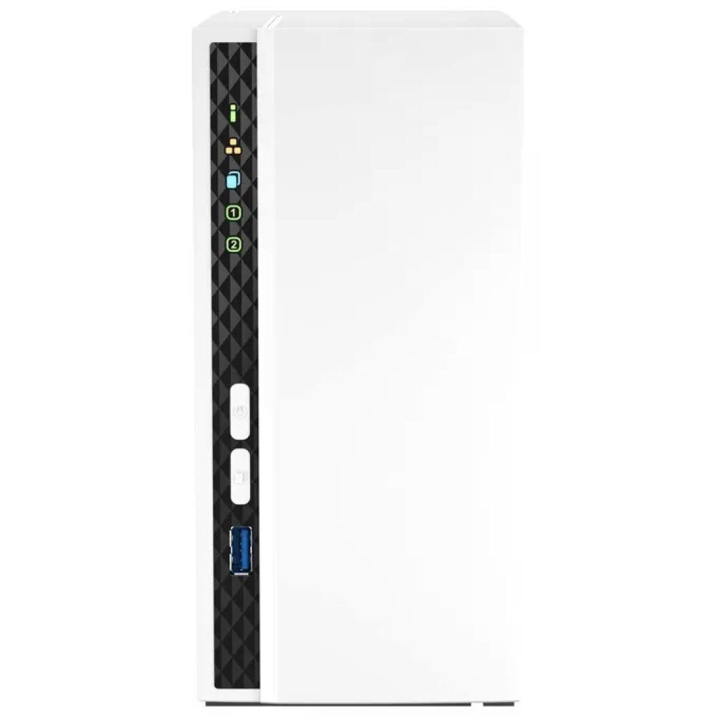 QNAP TS-233 NAS Tower 2 Bay, Quad-Core 2 GHz, 2 GB RAM