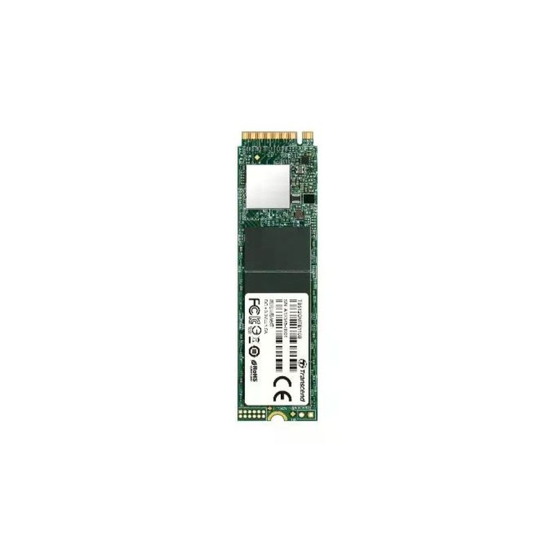 Transcend TS256GMTE110S 110S SSD Interno M.2 2280 256GB PCIe Gen3 x4 NVMe 1.3 3D NAND TLC 1600 MB-s