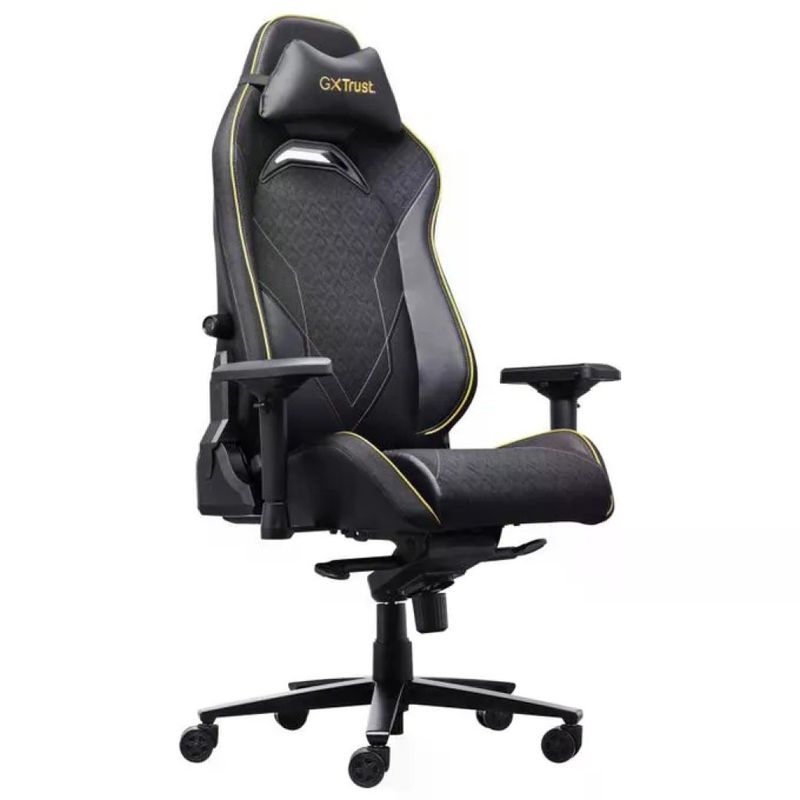 Trust GXT 721 Ruya Pro Sedia Gaming Universale braccioli 4D supporto lombare regolabile pistone classe
