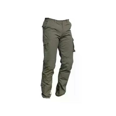 Issaline 8028C Raptor Pantalone Cargo da Lavoro, Cotone, Verde, XL