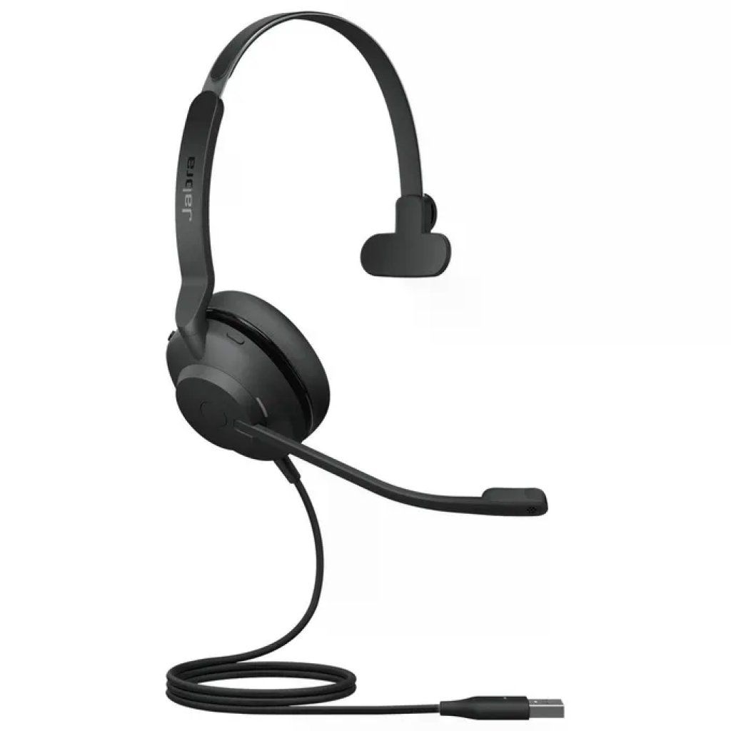 Jabra Evolve2 30 SE Auricolare Mono USB-A Nero Jabra Evolve2 30 SE Auricolare Mono USB-A Nero