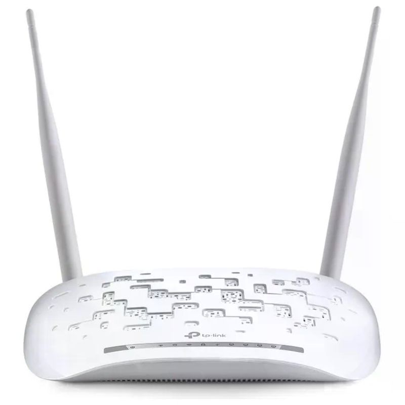 TP-Link TD-W9970 Modem Router Wireless ADSL2+ VDSL2 Wi-Fi 4 300 Mbit-s 4 porte LAN Fast Ethernet USB 2