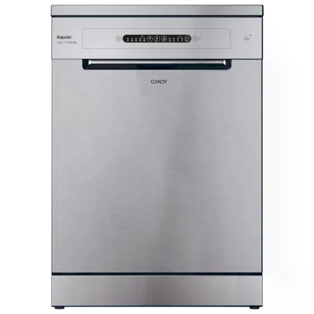 Candy CF 3E7L0S RapidO Lavastoviglie 13 Coperti Wi-Fi, Inox