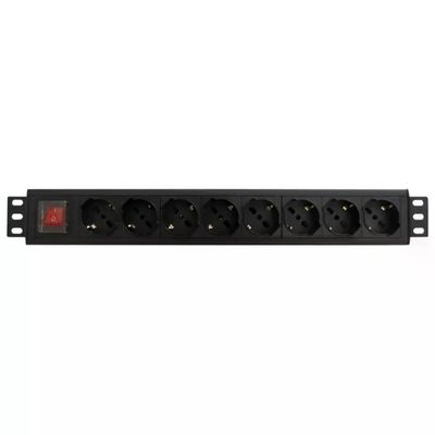 WP EUROPE Multipresa Rack 19” 1U con 8 Prese Universali WP EUROPE Multipresa Rack 19” 1U con 8 Prese Universali