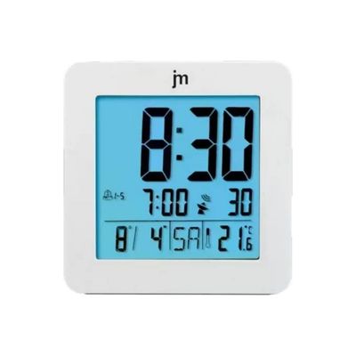 JM JD-9035B Sveglia Digitale Radiocontrollata con Calendario e Termometro JM JD-9035B Sveglia Digitale Radiocontrollata con Calendario e Termometro