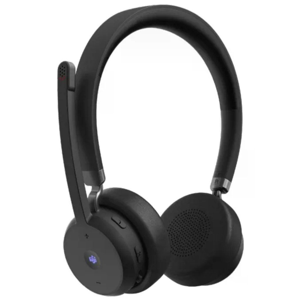 LENOVO Cuffie Lenovo 4XD1M80020 Wireless Bluetooth 5.3 con Microfono Nero LENOVO Cuffie Lenovo 4XD1M80020 Wireless Bluetooth 5.3 con Microfono Nero