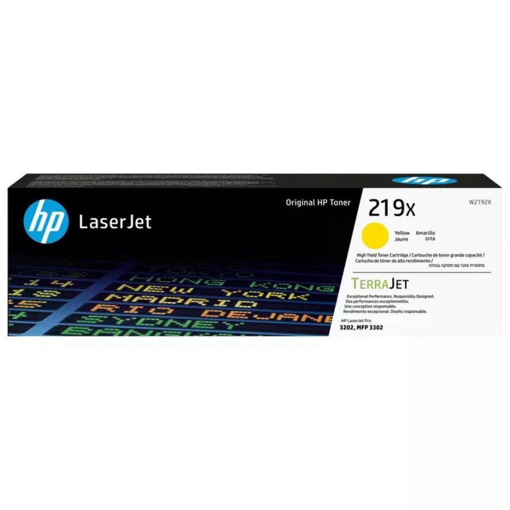 HP 219X W2192X Toner Originale Giallo Alta Capacità HP 219X W2192X Toner Originale Giallo Alta Capacità
