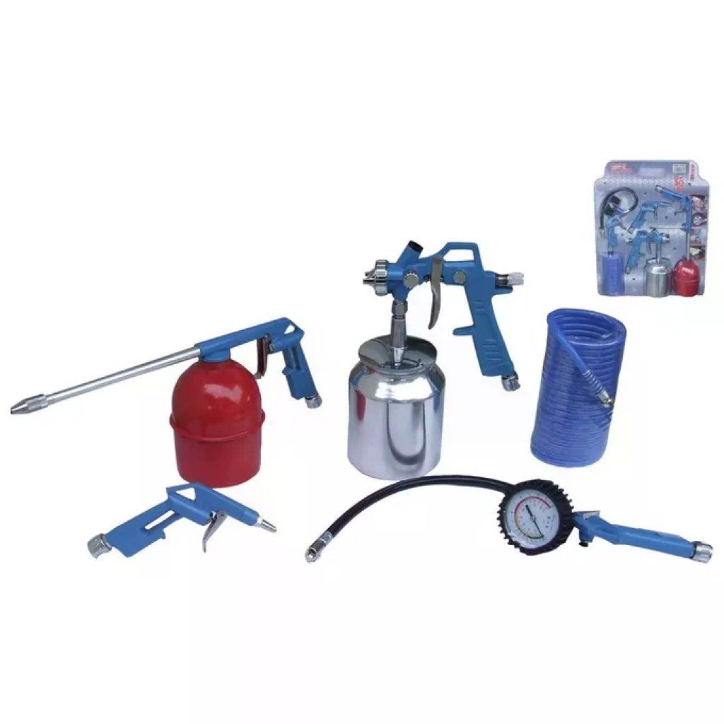 Labor 10938 Kit Accessori per Compressore, 5 Pezzi Labor 10938 Kit Accessori per Compressore, 5 Pezzi