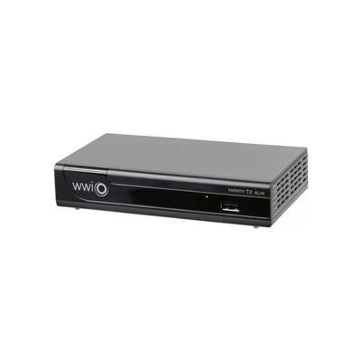 WWIO Trinity T2 Slim Decoder DVB-T2 HEVC Full HD WWIO Trinity T2 Slim Decoder DVB-T2 HEVC Full HD