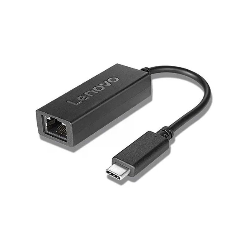 Lenovo 4X90S91831 Adattatore di Rete USB-C Gigabit Ethernet 1 Porta RJ-45 1 Gbit-s colore Nero Lenovo 4X90S91831 Adattatore di Rete USB-C Gigabit Ethernet 1 Porta RJ-45 1 Gbit-s colore Nero