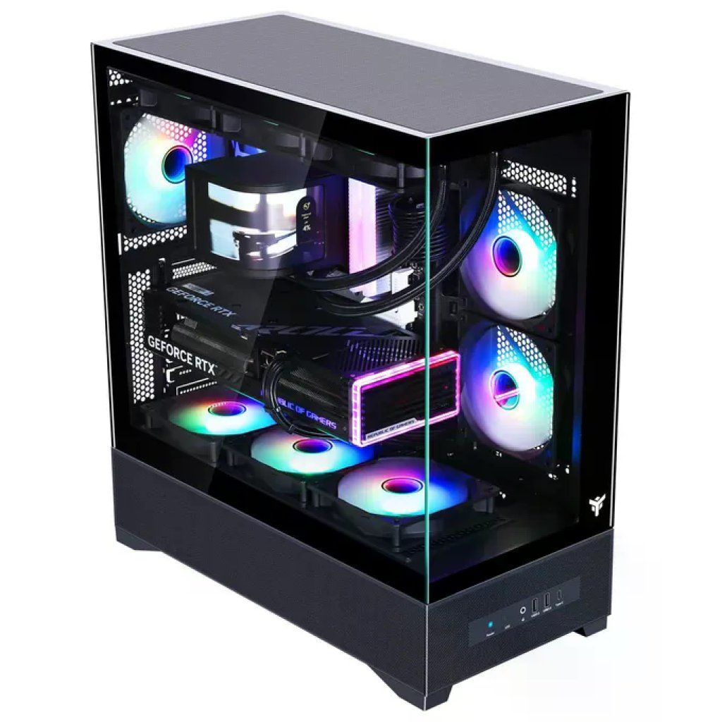 Itek ITGCASB37B SHOWBUI 37B Case Gaming Tower ATX 3x120mm ARGB Fan USB Type Itek ITGCASB37B SHOWBUI 37B Case Gaming Tower ATX 3x120mm ARGB Fan USB Type