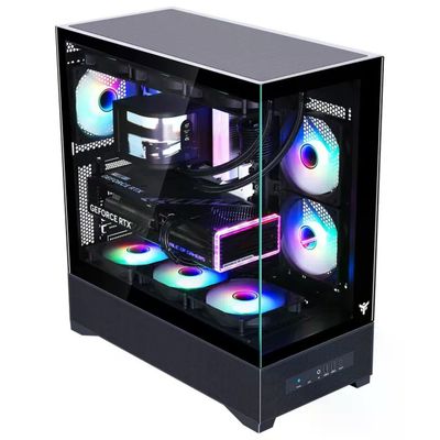 Itek ITGCASB37B SHOWBUI 37B Case Gaming Tower ATX 3x120mm ARGB Fan USB Type