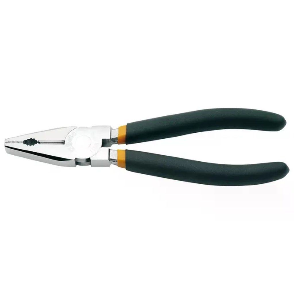 Beta 1150 Pinza Universale 180 mm Acciaio Cromo-Vanadio Manici PVC Antiscivolo Finitura Cromata Lucida