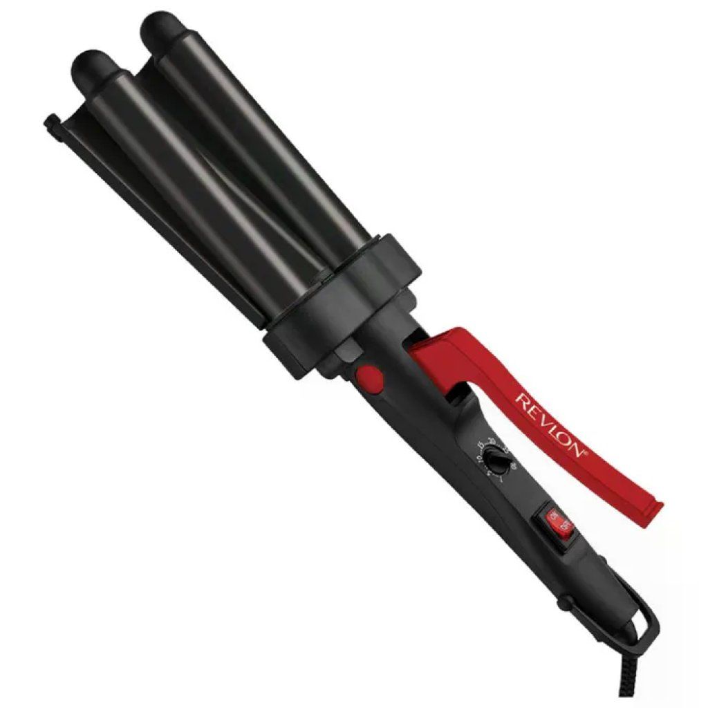 Revlon Wave Master Jumbo – Piastra per Onde, Nera Revlon Wave Master Jumbo – Piastra per Onde, Nera