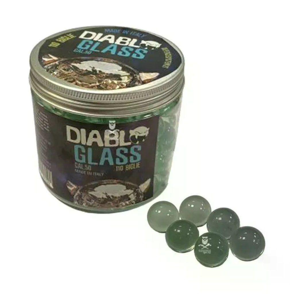 Defence System Diablo Glass – Pallini in piombo per pistola, 110 pezzi Defence System Diablo Glass – Pallini in piombo per pistola, 110 pezzi