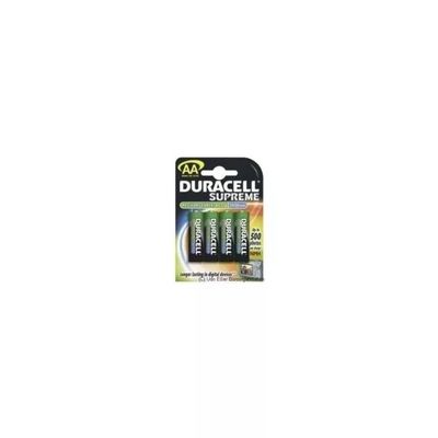 Duracell HR6 AA 4-PACK Batterie Ricaricabili NiMH Stilo AA 2500 mAh 1.2 V 4 pz