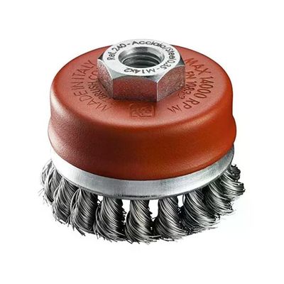 SIT Spazzola a tazza ritorta 70 mm, attacco M14, filo 0,35 mm SIT Spazzola a tazza ritorta 70 mm, attacco M14, filo 0,35 mm