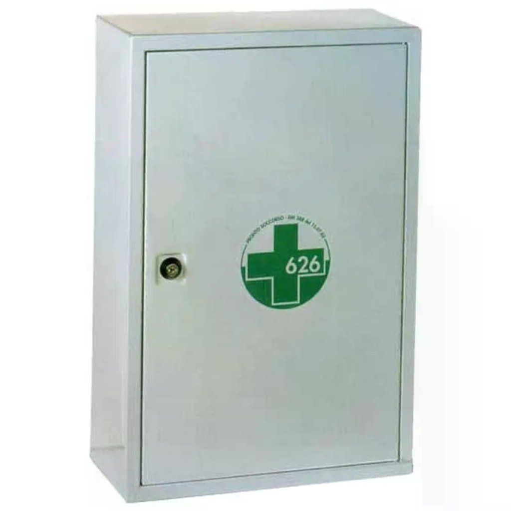 PVS 34199 Armadietto Pronto Soccorso in Metallo, Kit Allegato 1 DM 388/03, Bianco PVS 34199 Armadietto Pronto Soccorso in Metallo, Kit Allegato 1 DM 388/03, Bianco