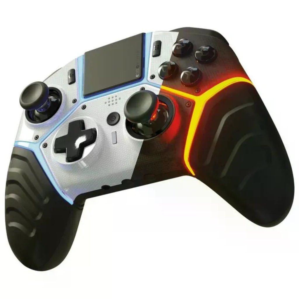 Gioteck SC3 Controller Wireless per PS4 e PC, Bianco Gioteck SC3 Controller Wireless per PS4 e PC, Bianco