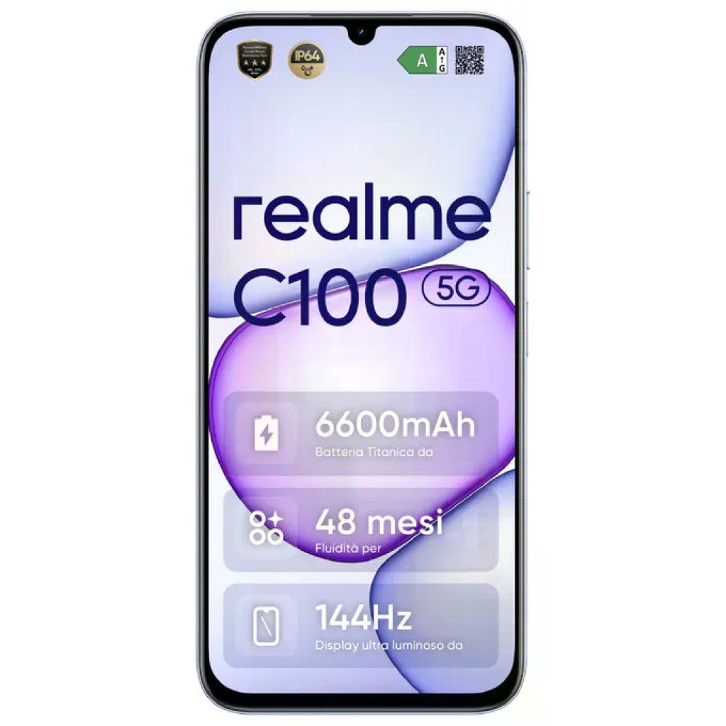 Realme C100 5G Smartphone Dual SIM 4GB/256GB Viola Realme C100 5G Smartphone Dual SIM 4GB/256GB Viola