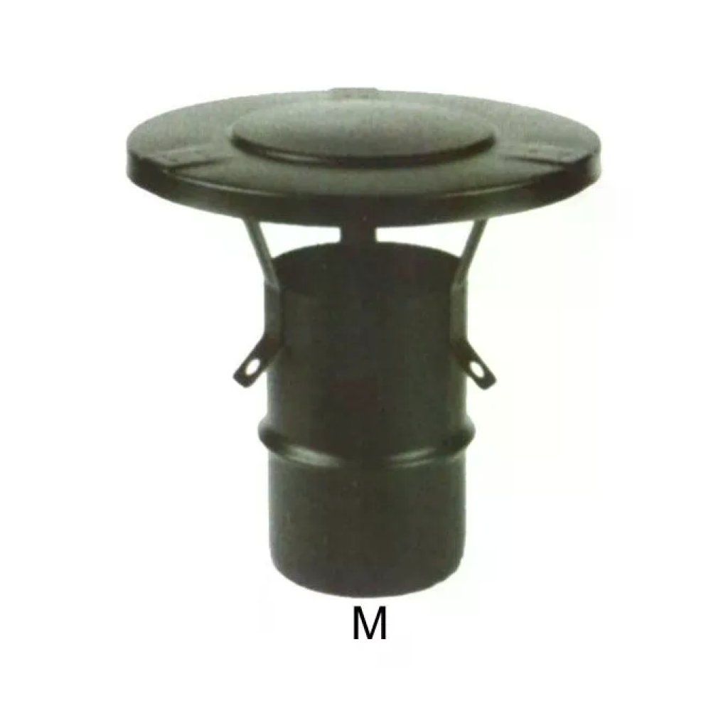 Maral Terminale Parapioggia Inox Nero per Stufa a Pellet 8 cm Maral Terminale Parapioggia Inox Nero per Stufa a Pellet 8 cm
