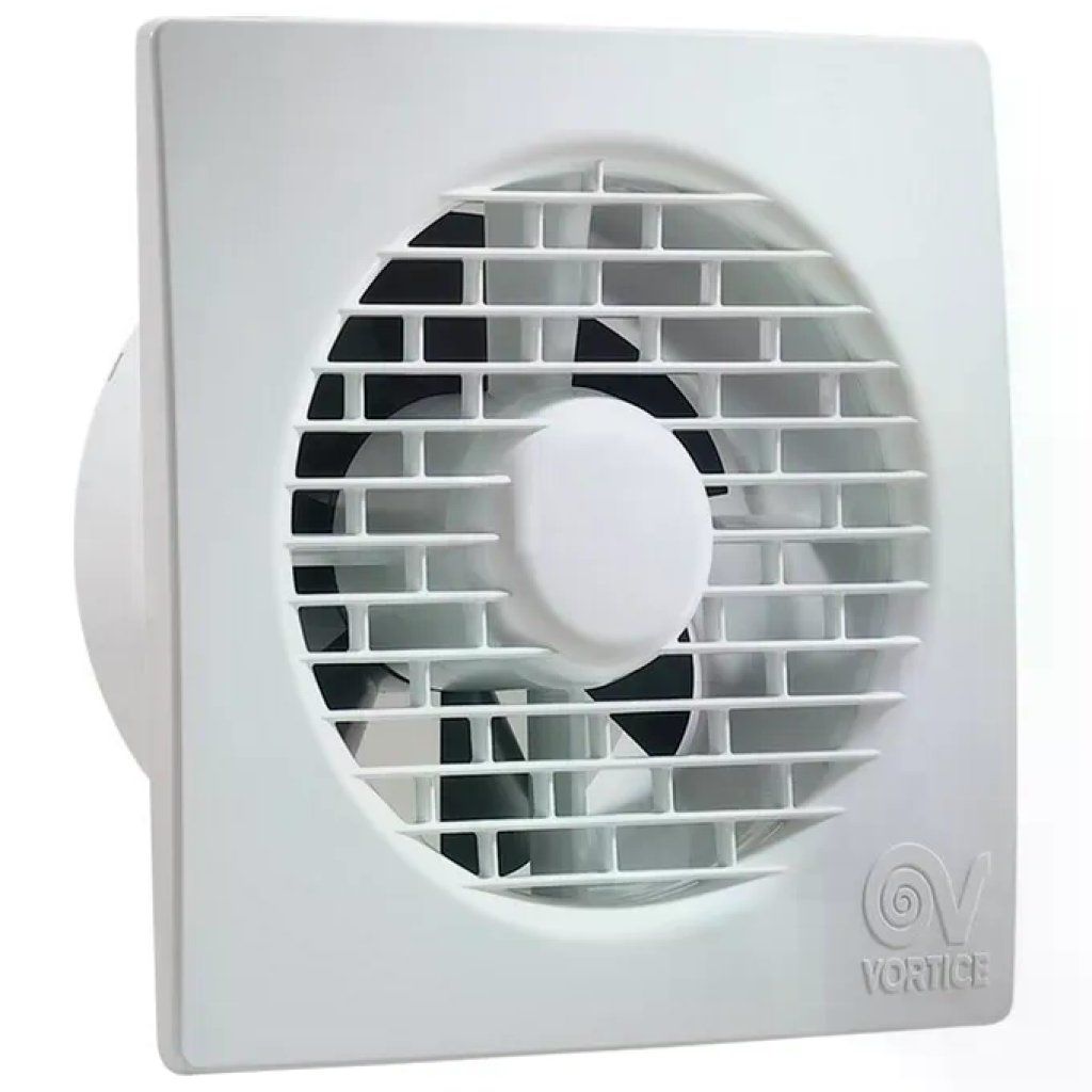 Vortice Punto Filo MF 100/4 Vortice Punto Filo MF 100/4" Aspiratore da Parete 100 mm, 85 m³/h, 15 W, Bianco