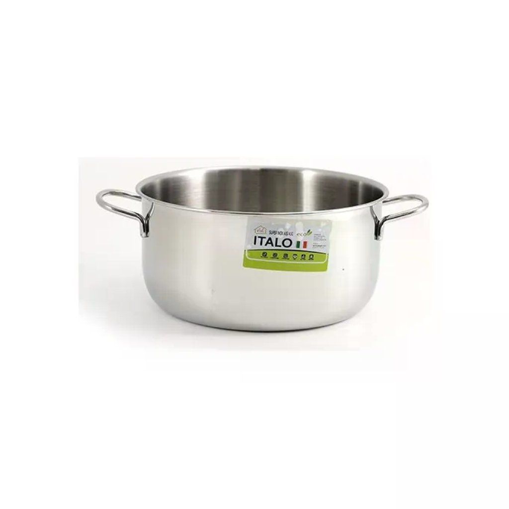 SACIM Casseruola fonda Italo per induzione, 2 manici, 26 cm – SACIM SACIM Casseruola fonda Italo per induzione, 2 manici, 26 cm – SACIM