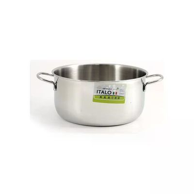 SACIM Casseruola fonda per induzione con 2 manici Italo cm.26