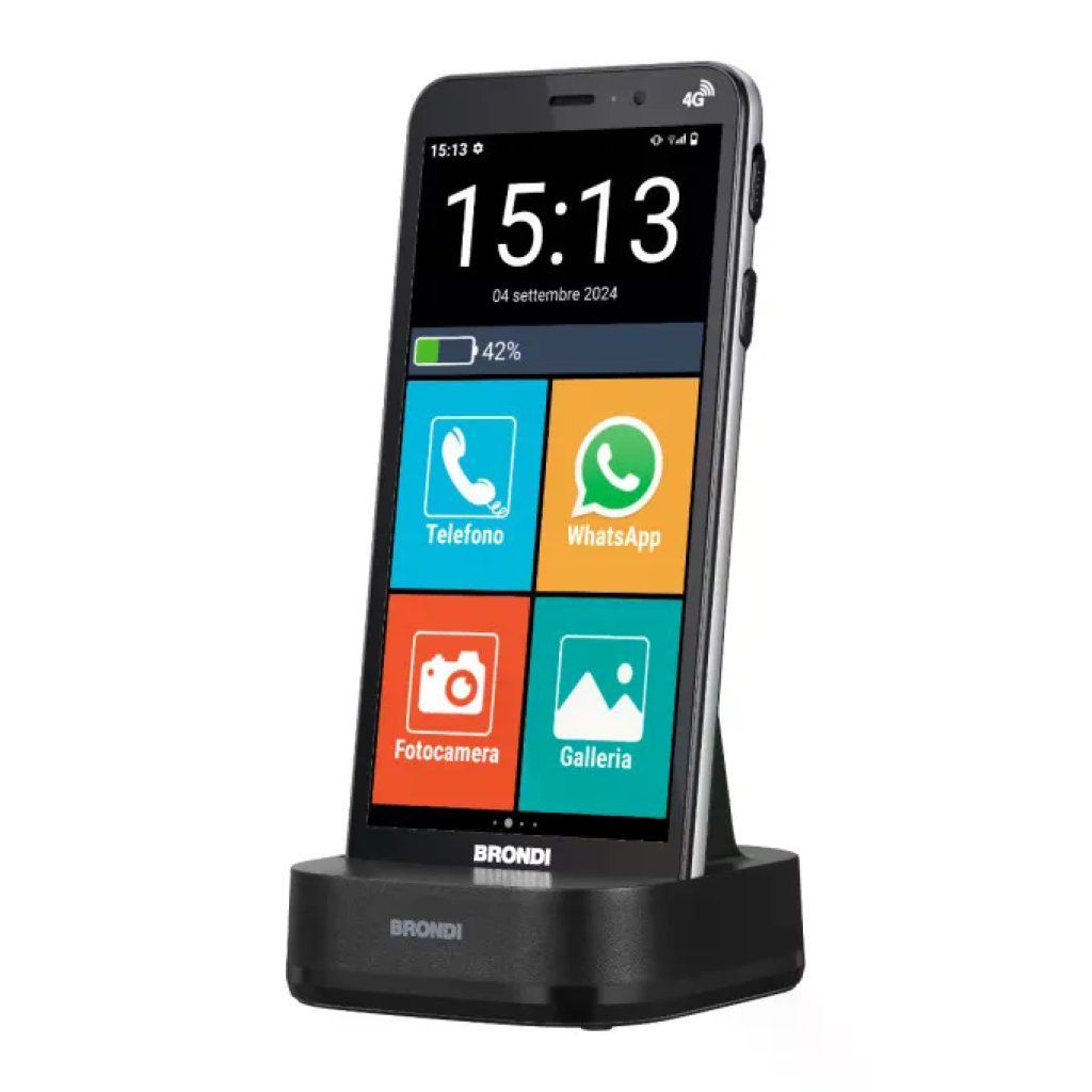 Brondi Amico Vero 4G+ Smartphone Dual SIM 5,7” 3/32 GB Nero Brondi Amico Vero 4G+ Smartphone Dual SIM 5,7” 3/32 GB Nero