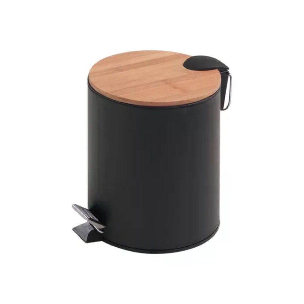 Gedy 14094100300 Kenta Cestino da Bagno con Pedale e Chiusura Ammortizzata 5 L colore Nero Opaco Gedy 14094100300 Kenta Cestino da Bagno con Pedale e Chiusura Ammortizzata 5 L colore Nero Opaco