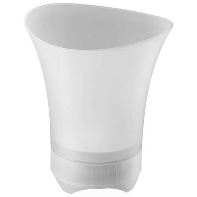 CELLULARLINE BTSPKCHAMPAGNE23W Ice Music Bucket Cassa Bluetooth 5.0 5W Secchiello Ghiaccio LED colore Bianco