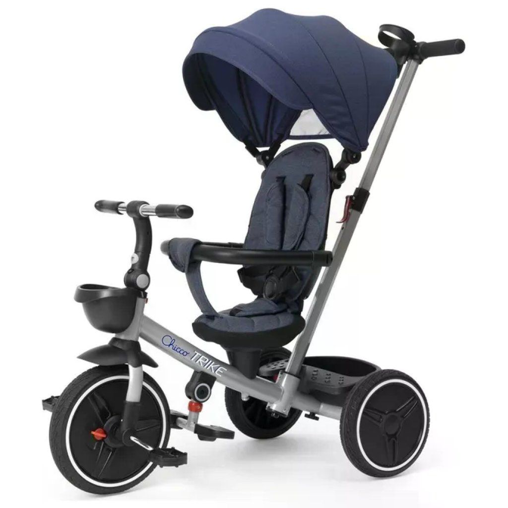 Chicco Move & Glow Triciclo Evolutivo 4 in 1 Blu Chicco Move & Glow Triciclo Evolutivo 4 in 1 Blu