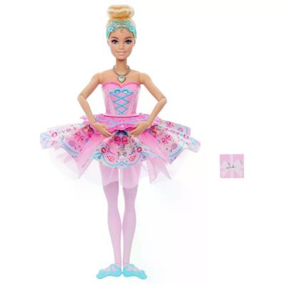 Barbie JLW53 Lo Schiaccianoci Bambola Clara con Tutu' Trasformabile 7 Punti Articolazione Collana e Barbie JLW53 Lo Schiaccianoci Bambola Clara con Tutu' Trasformabile 7 Punti Articolazione Collana e