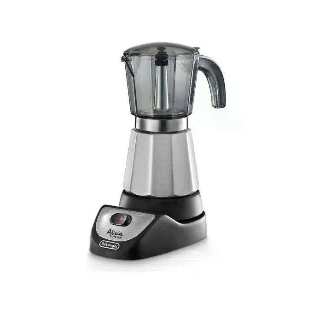 DELONGHI De’Longhi Alicia EMKM4.B – Moka elettrica 4 tazze, 450 W DELONGHI De’Longhi Alicia EMKM4.B – Moka elettrica 4 tazze, 450 W
