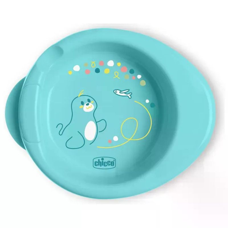 Chicco Warmy Piatto Termico Azzurro 6m+