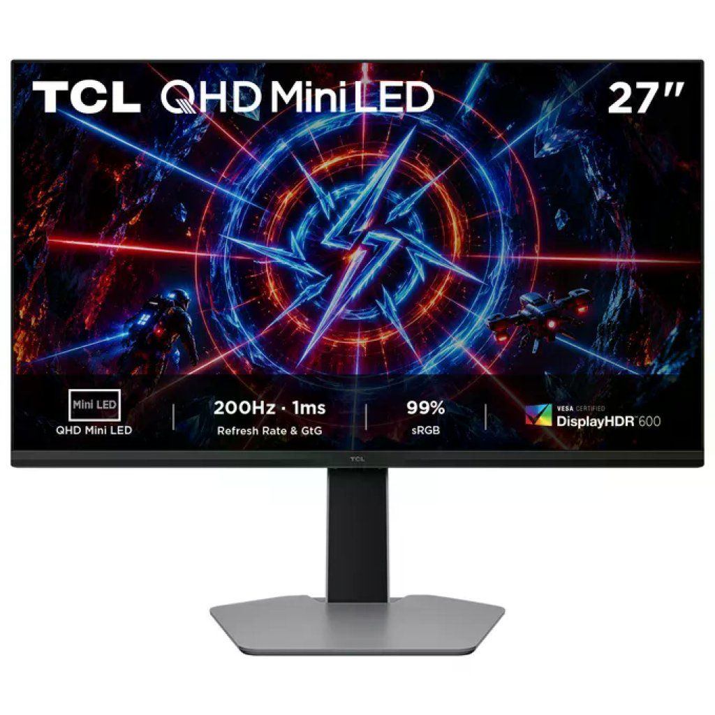 TCL 27P2A Monitor Gaming QHD 27” Mini LED 200 Hz TCL 27P2A Monitor Gaming QHD 27” Mini LED 200 Hz