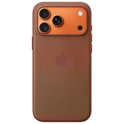 Apple Custodia MagSafe TechWoven Terra di Siena per iPhone 17 Pro Max