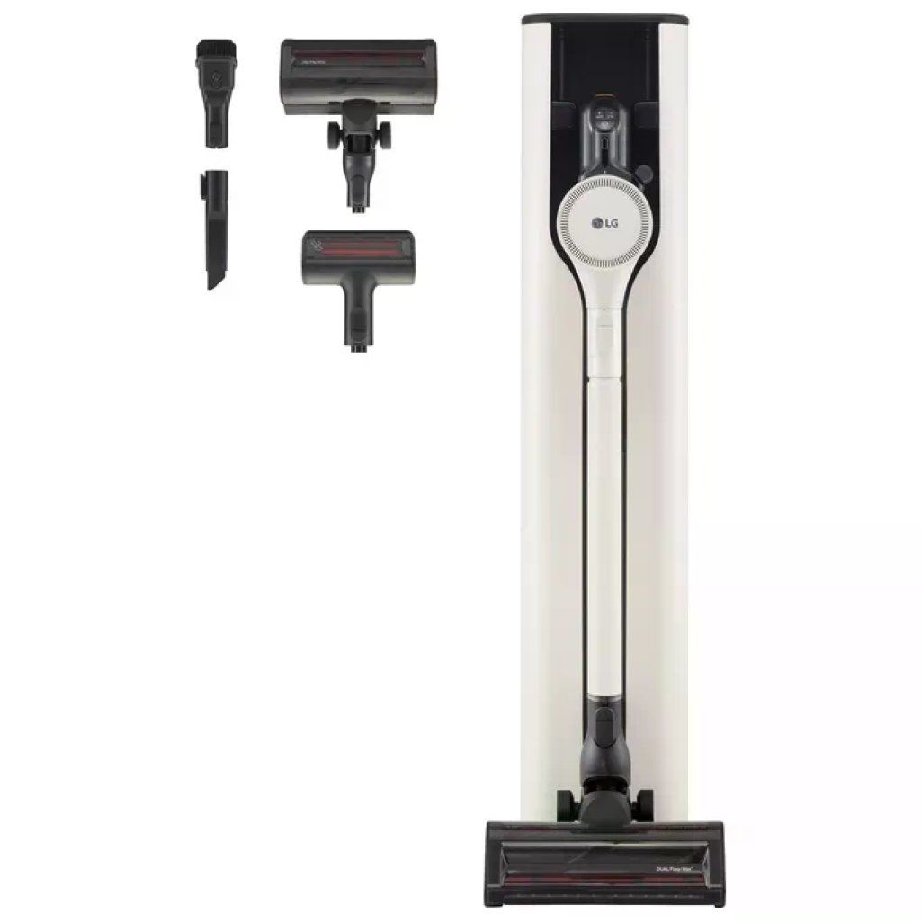 LG CordZero A9T-PRIME1C Aspirapolvere senza fili 260 W con svuotamento automatico, beige LG CordZero A9T-PRIME1C Aspirapolvere senza fili 260 W con svuotamento automatico, beige