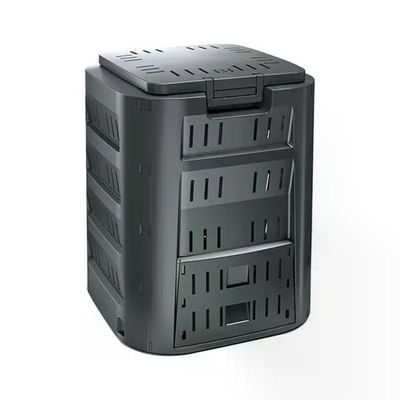 Prosperplast IKL220C-S411 Compogreen Compostiera 220 L 61x61x75 cm ventilazione laterale antigelo colore Nero Prosperplast IKL220C-S411 Compogreen Compostiera 220 L 61x61x75 cm ventilazione laterale antigelo colore Nero