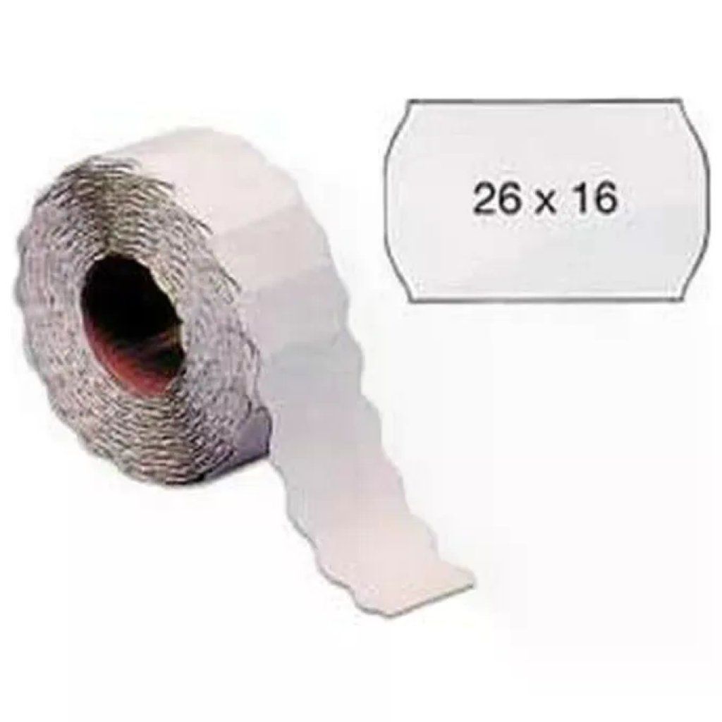 MarkIn 3502616PER Etichette per Prezzatrice 16 Rotoli 100 Etichette per Rotolo Adesivo Permanente