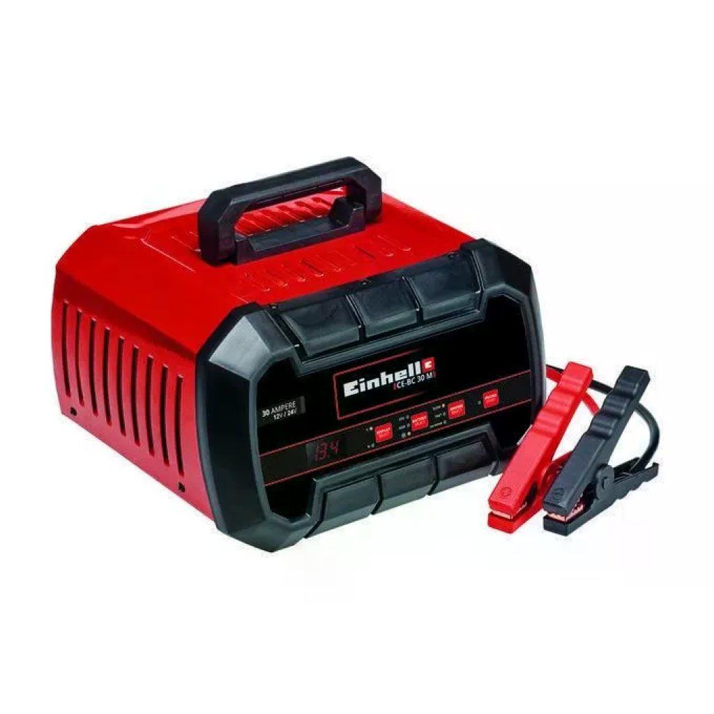 Einhell CE-BC 30 M Caricabatterie e Avviatore 12/24 V