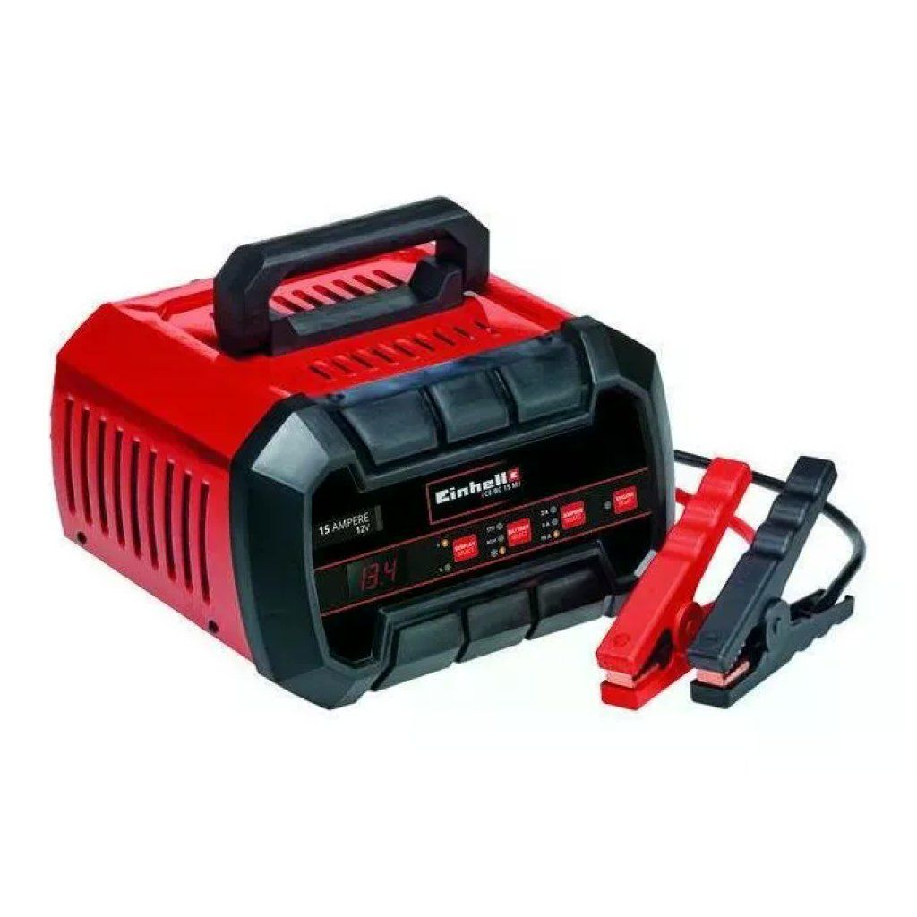 Einhell 1002265 CE-BC 15 M Caricabatteria e Avviatore 12 V per Batterie 3 Einhell 1002265 CE-BC 15 M Caricabatteria e Avviatore 12 V per Batterie 3