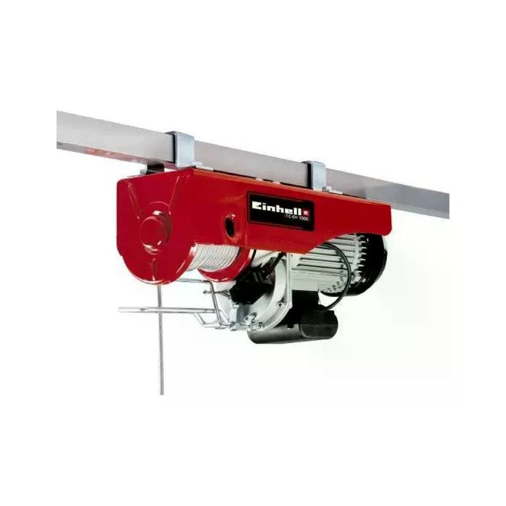 Einhell TC-EH 1000 Paranco Elettrico portata 999 Kg 1600 W cavo 18 m freno automatico finecorsa Einhell TC-EH 1000 Paranco Elettrico portata 999 Kg 1600 W cavo 18 m freno automatico finecorsa