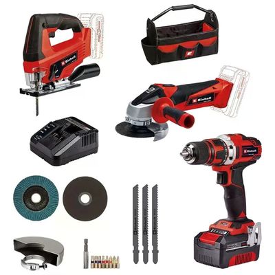 Einhell TE-TK 18-3 Li Kit – Set 3 utensili a batteria 18 V Einhell TE-TK 18-3 Li Kit – Set 3 utensili a batteria 18 V