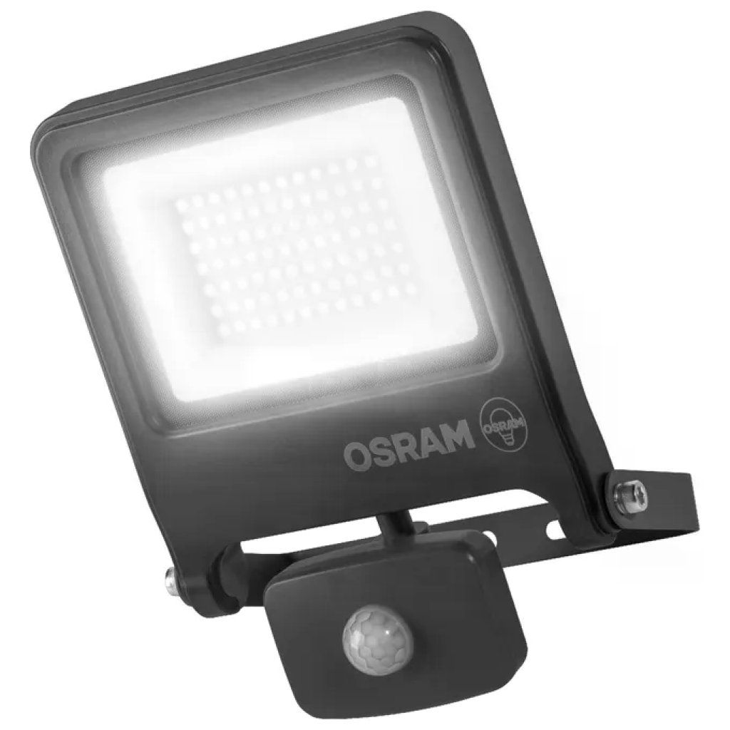 OSRAM Endura Flood PC – Proiettore LED 50 W con Sensore, 4000 K, 5000 lm