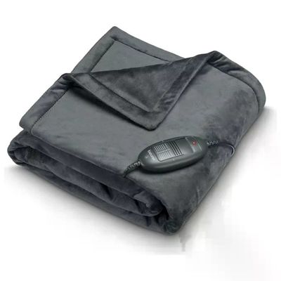Beurer HD 74 Limited Edition Termocoperta in Pile 150 × 130 cm, 100 W, Grigio
