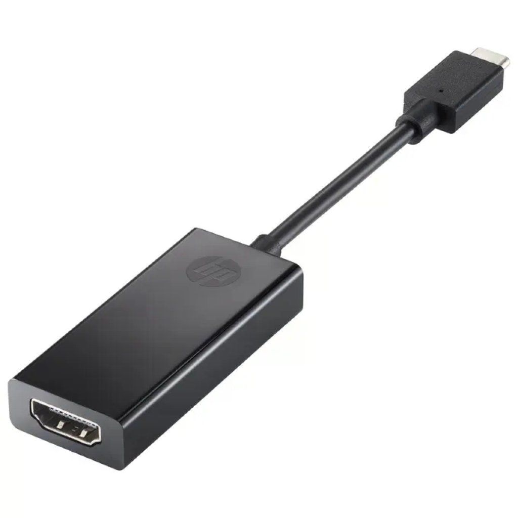 HP Adattatore USB-C a HDMI 2.0 4K, 15 cm, Nero