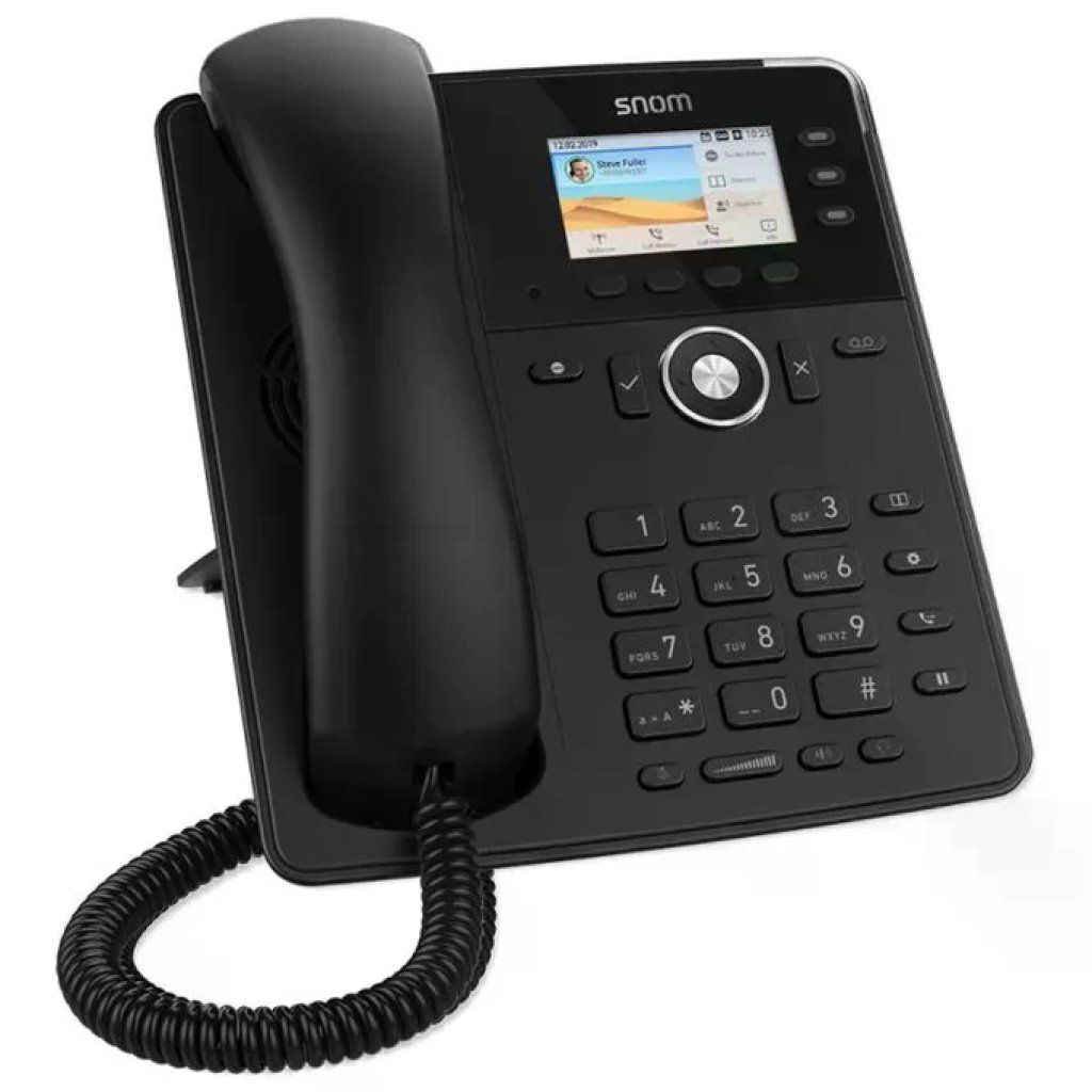 Snom 4397 D717 Telefono IP con 6 Account SIP Display TFT 2