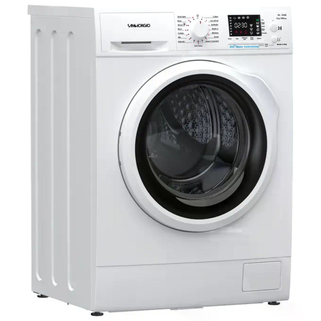 SanGiorgio F1012A9 Lavatrice 10 kg, 1200 giri/min, Classe A, Bianca SanGiorgio F1012A9 Lavatrice 10 kg, 1200 giri/min, Classe A, Bianca